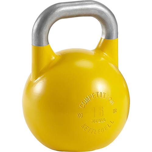Kettlebell de Competição Amarelo 16kg - Ziva