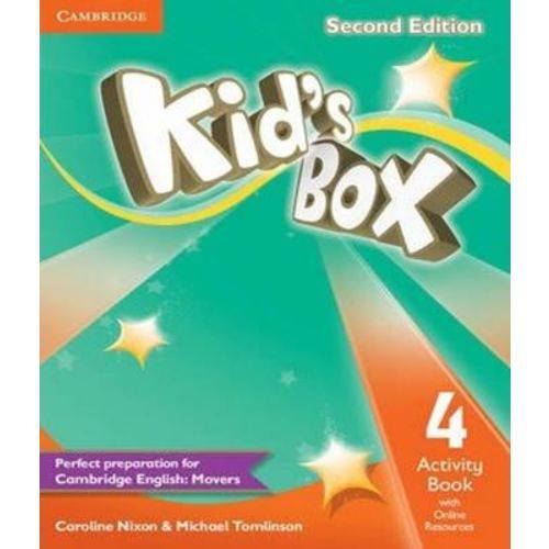 Kid's Box 4 - Activity Book With Online Resources - 02 Ed