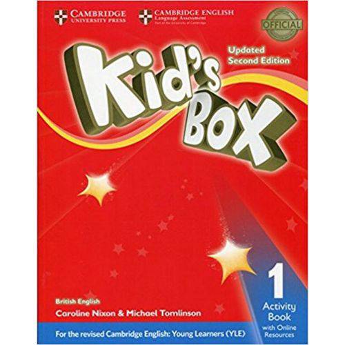 Kid's Box British English 1 - Activity Book With Online Resources - Updated Second Edition - Cambridge University Press - Elt