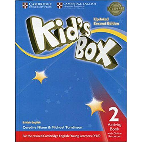 Kid's Box British English 2 - Activity Book With Online Resources - Updated Second Edition - Cambridge University Press - Elt