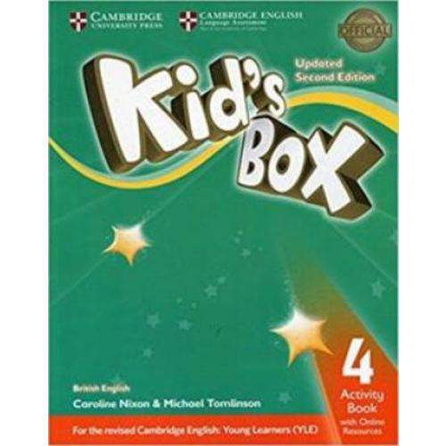 Kids Box 4 Ab With Online Resources - British - Updated 2nd Ed