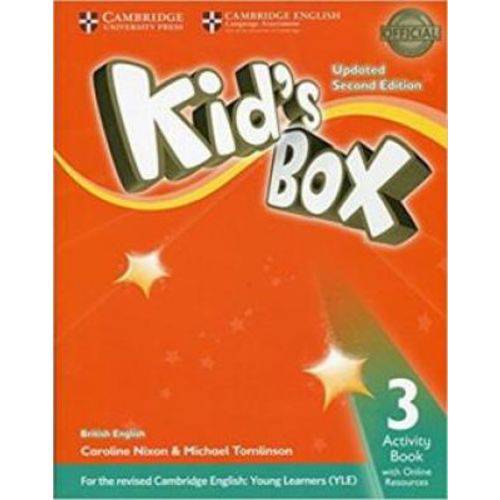 Kids Box 3 Ab With Online Resources - British - Updated 2nd Ed