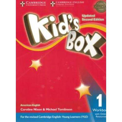 Kids Box American English 1 Wb With Online Resources - Updated 2nd Ed