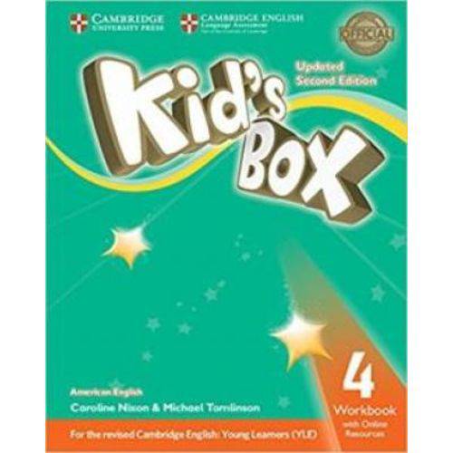 Kids Box American English 4 Wb With Online Resources - Updated 2nd Ed
