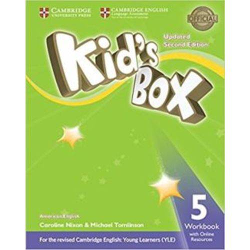 Kids Box American English 5 Workbook With Online Resources - Updated 2nd Ed