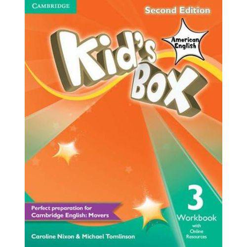Kids Box American English 3 - Workbook With Online Resources - 2nd Edition