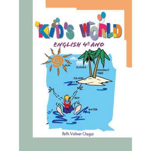 Kids World English 4 Ano - Casa Publicadora - Edicao Antiga