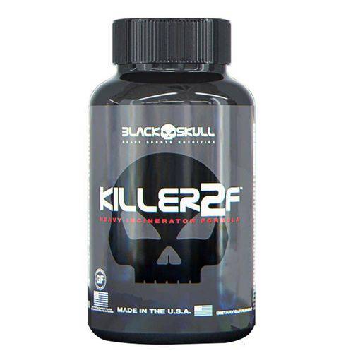 Killer 2f (thermogenico) - 60 Cápsulas - Black Skull
