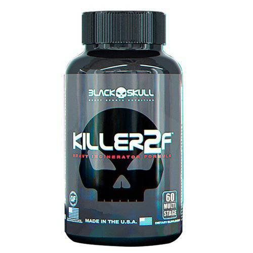 Killer2F 60 Caps - Black Skull