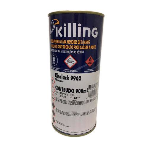Killing - Thinner - 0.9 Litros Kisalack 9962