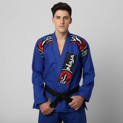 Kimono Jiu Jitsu - Extreme - Trancado - Naja - Azul