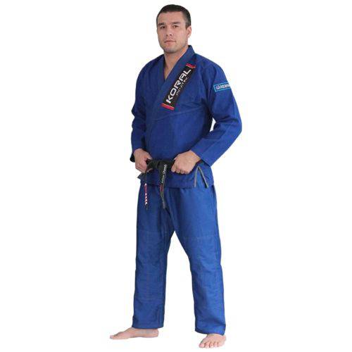 Kimono Jiu Jitsu Koral Classic Slim Fit Azul