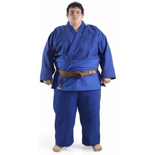 Kimono Judo - Trancado - Master - Shiroi - Adulto - Azul .