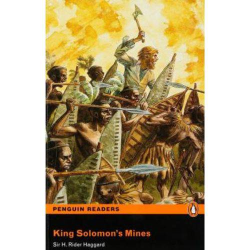 King Solomon's Mines - New Penguin Readers - Level 4 - Book With Audio Cd - Pearson - Elt