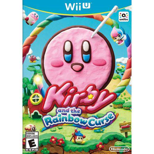 Kirby And The Rainbow Curse Nintendo Wii-u Original Novo
