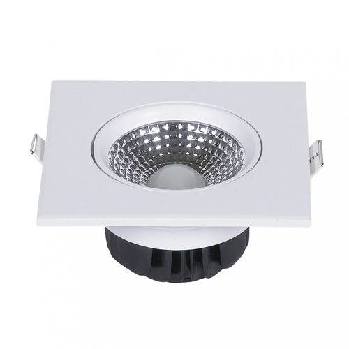 Spot LED Embutir PP 5w 6500k - Branco Frio - Quadrado Startec
