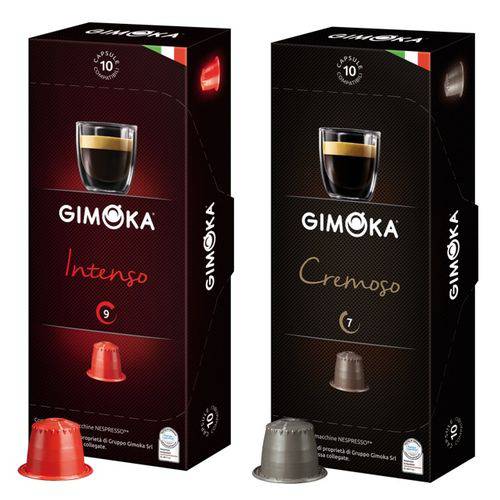 Kit 200 Cápsulas de Café Compativel Nespresso - Gimoka