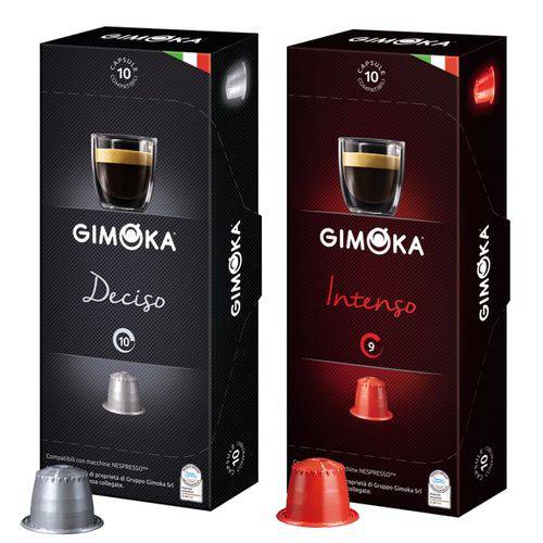 Kit 200 Cápsulas de Café Compativel Nespresso - Gimoka
