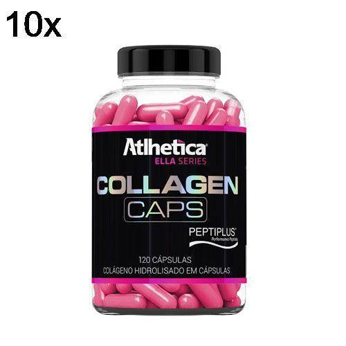 Kit 10X Collagen Caps Ella Series - 120 Cápsulas - Atlhetica Nutrition