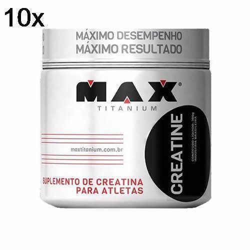 Kit 10X Creatine - 100g - Max Titanium