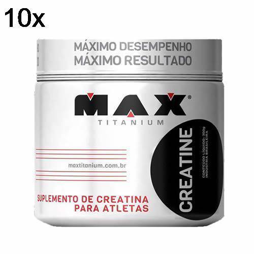 Kit 10X Creatine - 150g - Max Titanium