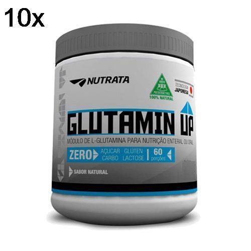 Kit 10X Glutamin UP - 150g - Nutrata