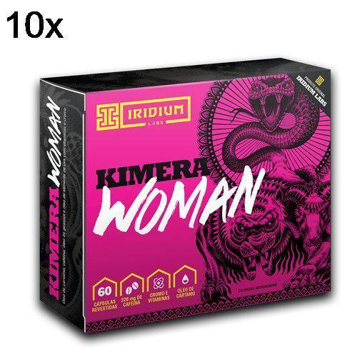 Kit 10X Kimera Woman Thermo - 60 Comprimidos - Iridium