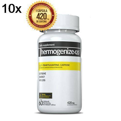 Kit 10X Thermogenize420 - 60 Cápsulas - Inove Nutrition