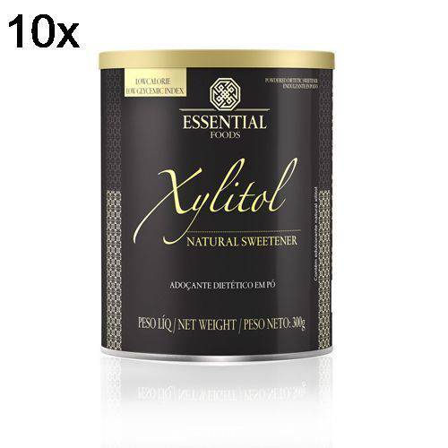 Kit 10X Xylitol - 300g - Essential Nutrition