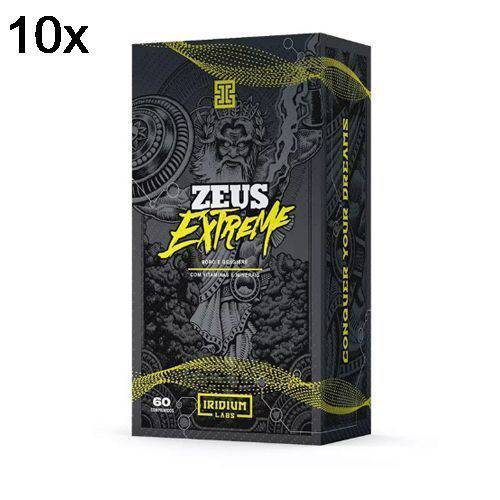 Kit 10X Zeus Extreme - 60 Comprimidos - Iridium