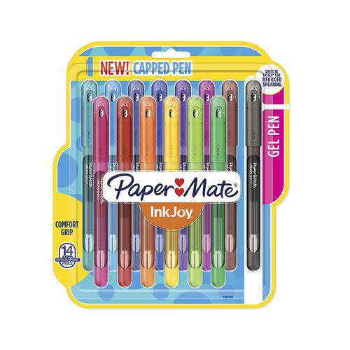 Paper Mate 0,7 Mm Ink Joy Gel Pens Kit 14 Canetas