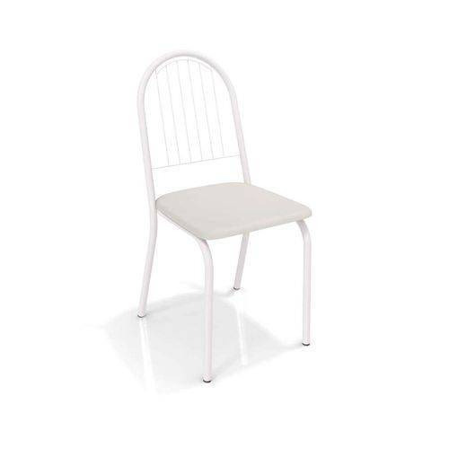 Kit 4 Cadeiras Noruega Branco Fosco Kappesberg 4C077 Branco