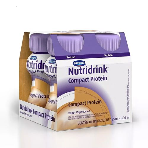 Kit 4 Nutridrink Compact Protein Capuccino 125ml