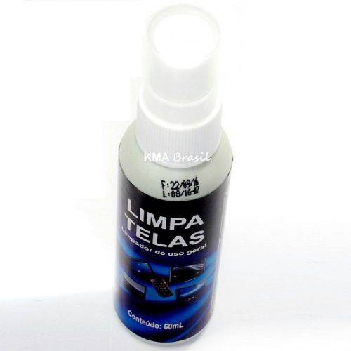 KIT 5 Pçs. Clean Limpa Telas - 60ml - Implastec
