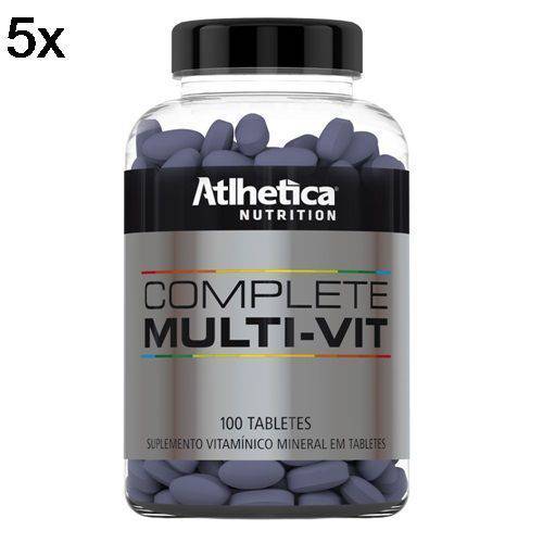 Kit 5X Complete Multi-Vit - 100 Tabletes - Atlhetica Nutrition