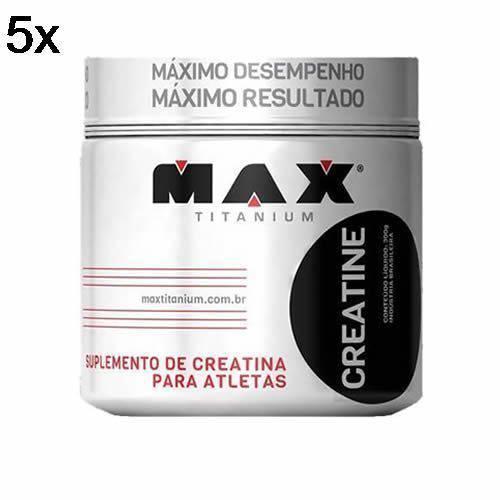 Kit 5X Creatine - 100g - Max Titanium