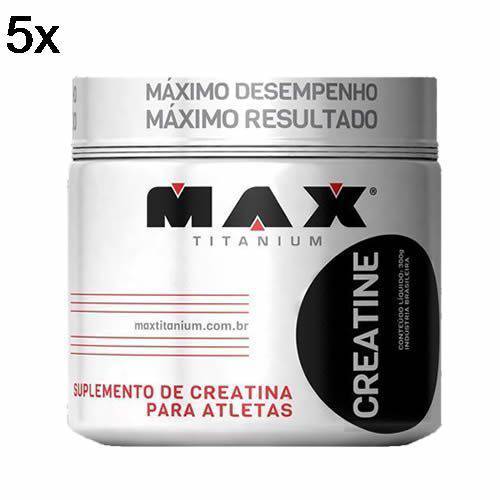 Kit 5X Creatine - 150g - Max Titanium