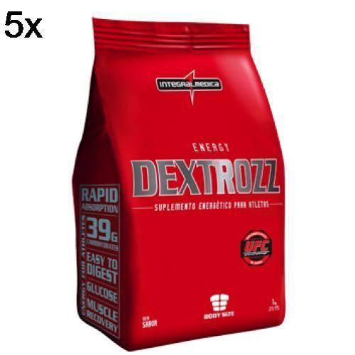 Kit 5X Dextrozz 100% Dextrose - 1000g - IntegralMédica