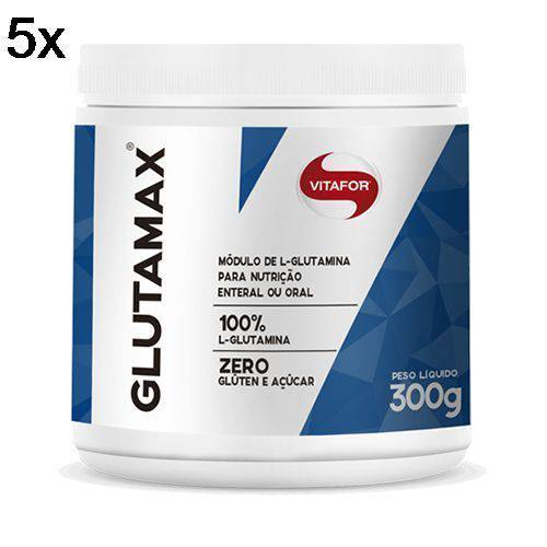 Kit 5X Glutamax - 300g - Vitafor
