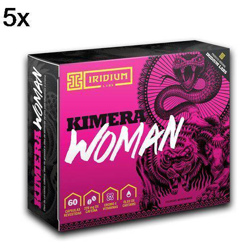 Kit 5X Kimera Woman Thermo - 60 Comprimidos - Iridium