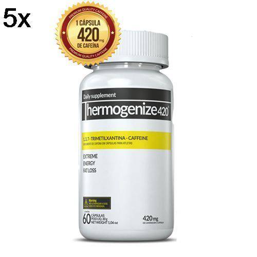 Kit 5X Thermogenize420 - 60 Cápsulas - Inove Nutrition