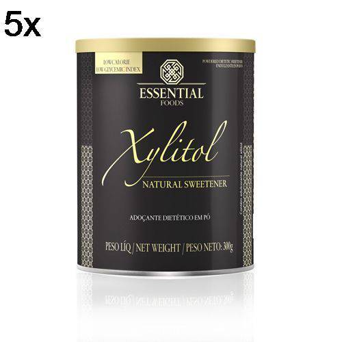 Kit 5X Xylitol - 300g - Essential Nutrition