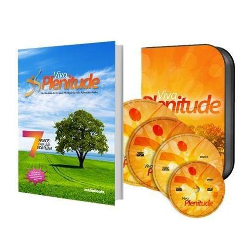 Kit 7 Passos para uma Vida Plena - Livro Viva Plenitude + 6 Dvds