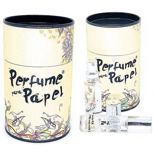 Kit 7 - Perfume para Papel Eva Feltro e Tecido 5 Aromas 15ml