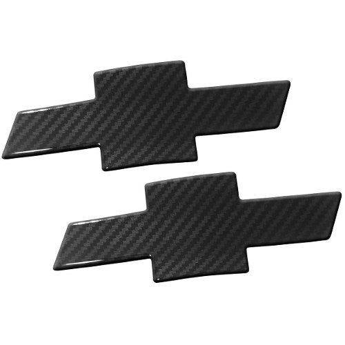 Kit Adesivo Emblema Resinado Carbono Gm Onix Até 2016