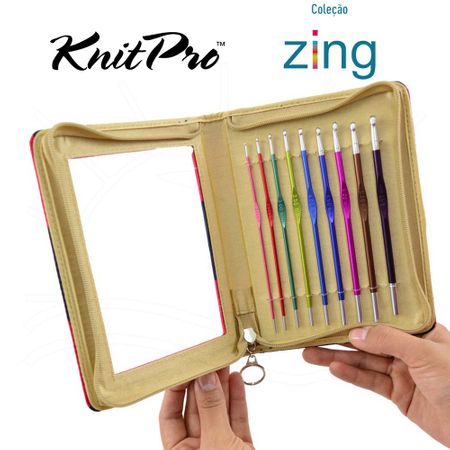 Kit Agulhas para Crochê Zing - KnitPro