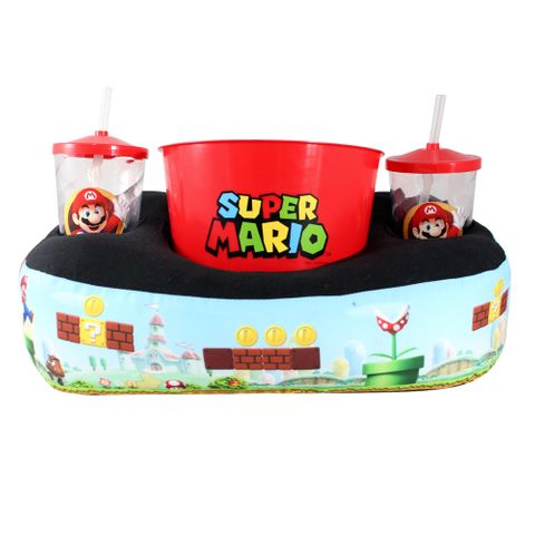Kit Almofada Pipoca Super Mario