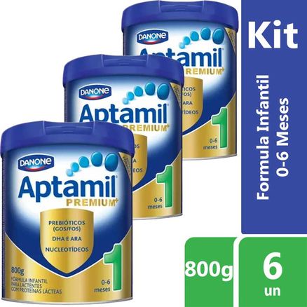 Kit Aptamil 1 800g 6 Unidades
