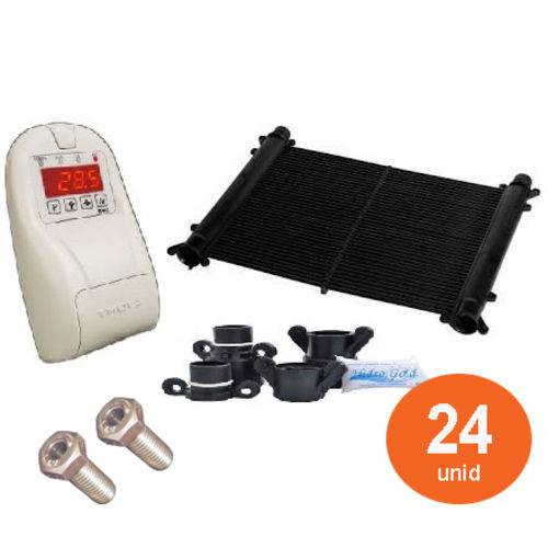 Kit Aquecedor Solar para Piscina 7x3,5x1.40m