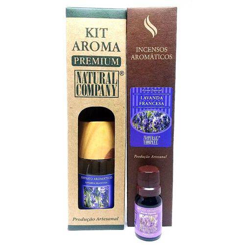 Kit Aroma Aroma Premium Estação do Ano Lavanda Francesa - Nota da Primavera